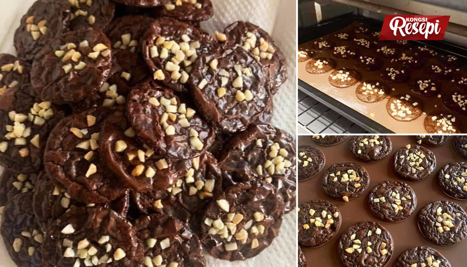 Buat brownies cara biskut Cara Mudah