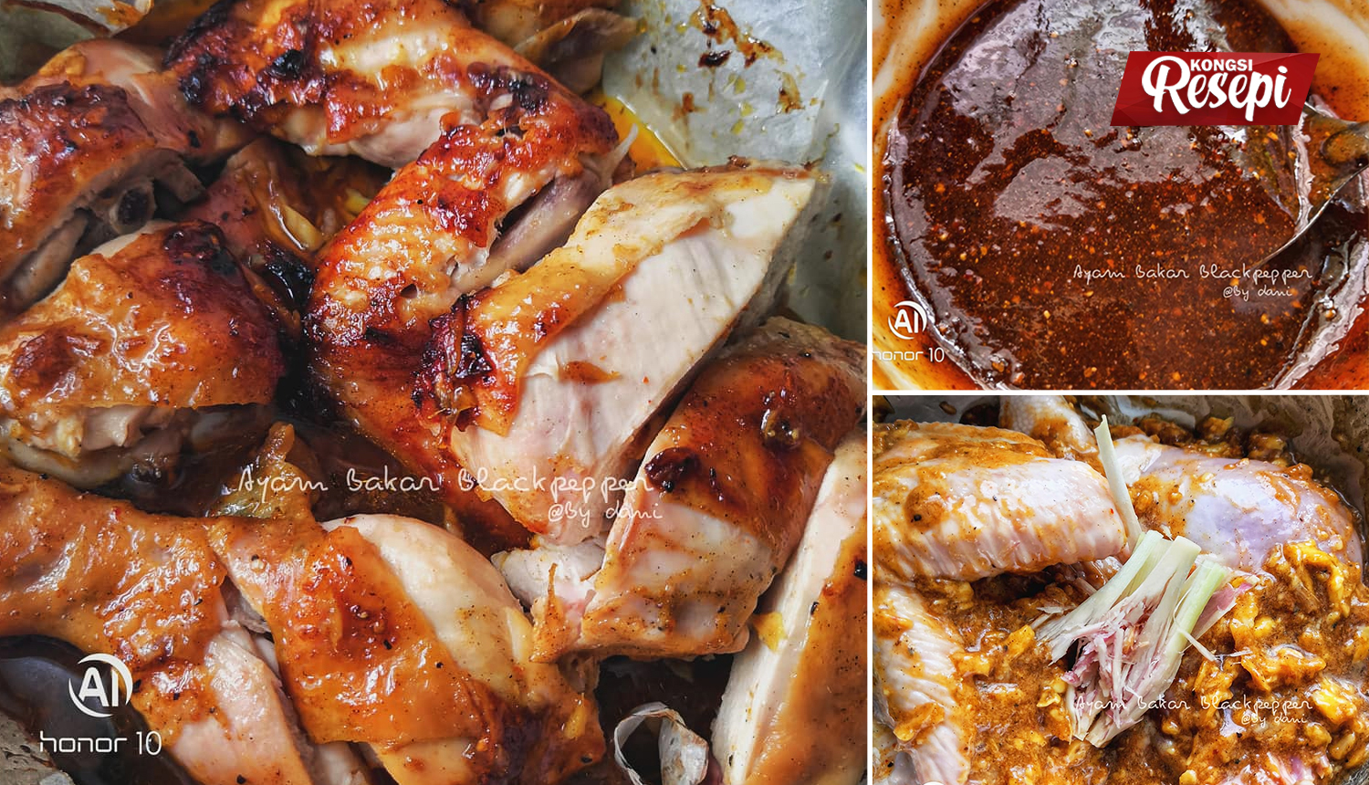 Resepi Ayam Bakar Juicy Dan Perapan Yang Mudah. Bakar Guna Oven Jer